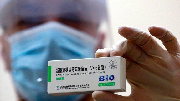 Habrá 10 vuelos a China para traer 8 millones de dosis de Sinopharm