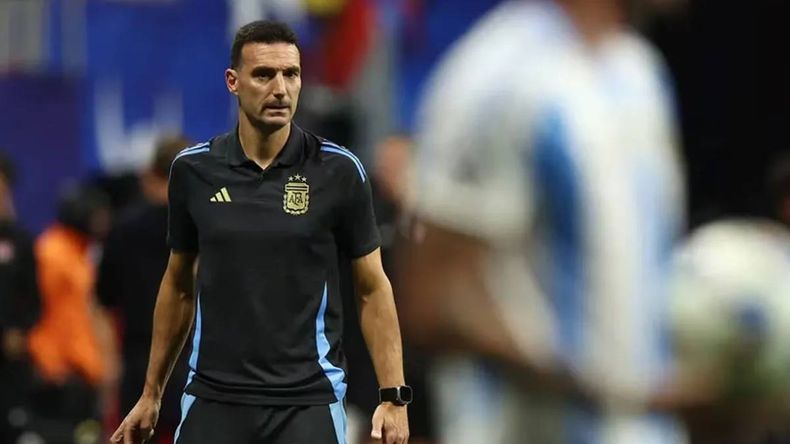 Cuáles son las 3 dudas que tiene Scaloni para jugar con Colombia en el Monumental