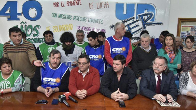 CTA, ATE y Unter se movilizarán en conjunto mañana