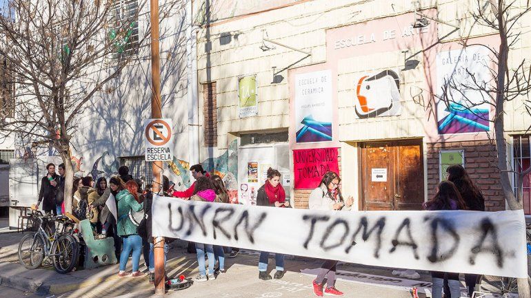 La UNRN les pide a los estudiantes el fin de la toma