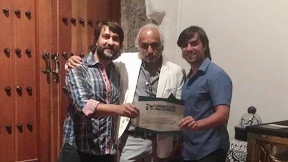 El cipoleño Diego Canut fue premiado en un festival de cine en México.