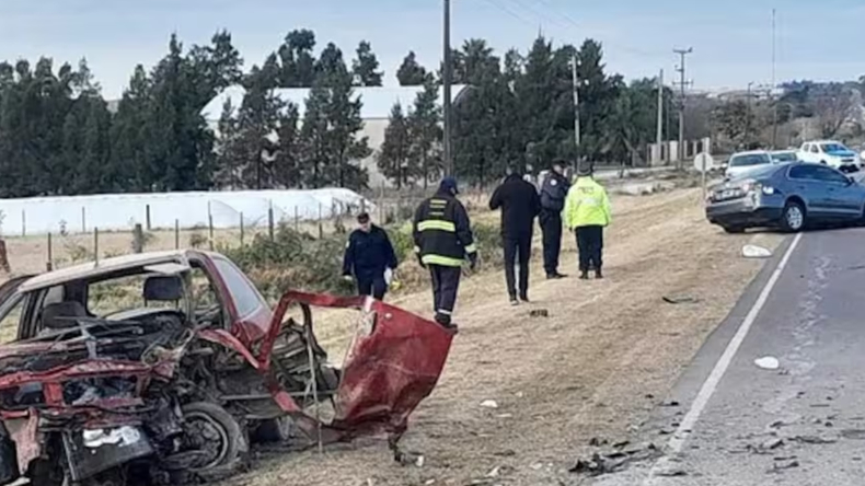 El violento choque fatal en Entre Ríos / Foto Gentileza