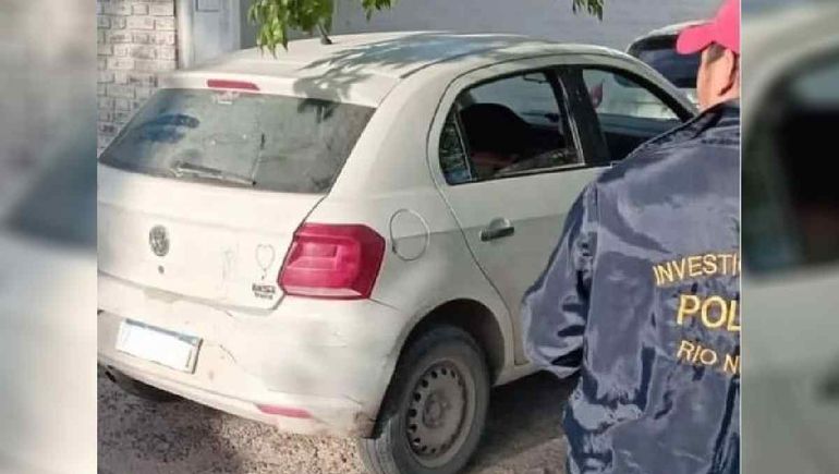 La dueña encontró el auto y la Policía lo recupero.