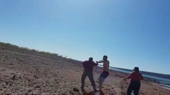 Los Barreales: fueron a comer un asado y los atacaron con cuchillos 
