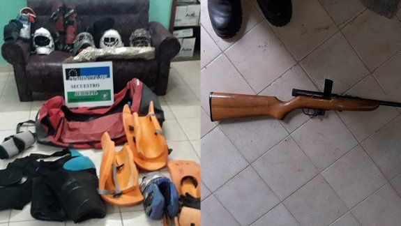 Allanaron casa y recuperan lo robado en Marabunta