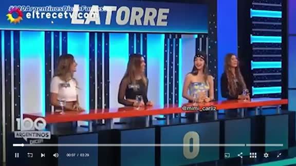 Antes de entrar a la casa de Gran Hermano, Julieta Poggio pasó por 100 Argentinos Dicen.