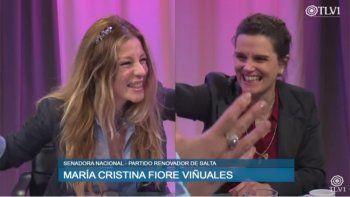 gisela barreto festejo en su programa el rechazo al aborto