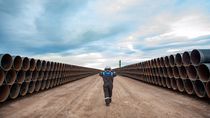 La obra Vaca Muerta Oil Sur (VMOS) es clave para la exportación petrolera.