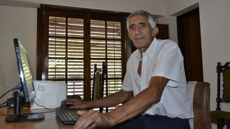 Miguel Lacalle, enfermero jubilado, continúa activo en la conducción local de UPCN.