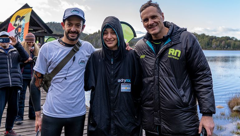 Ailén Lascano Micaz consiguió una nueva Milla Helada en Bariloche