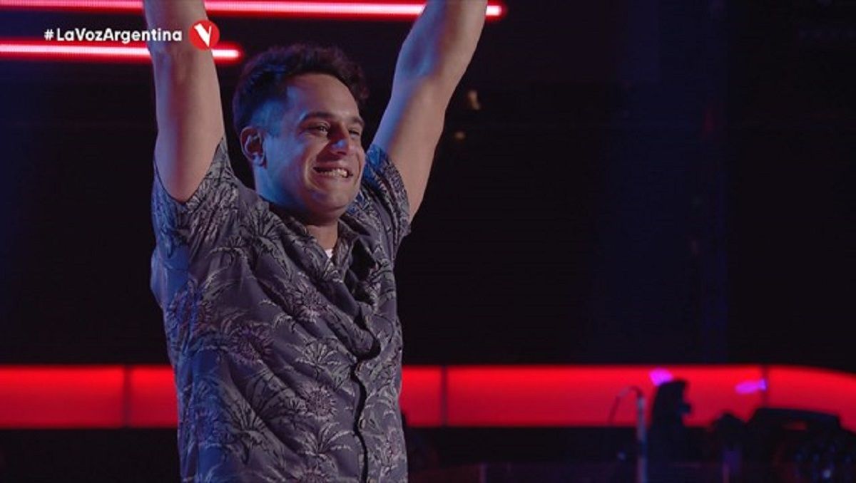 Cantó La mano de Dios y para La Sole es el finalista de La Voz