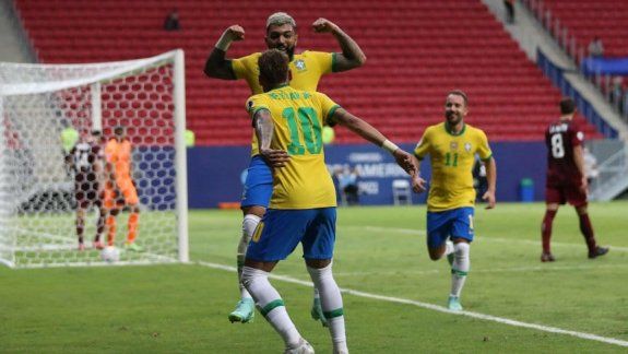 Brasil goleó a Venezuela&nbsp;