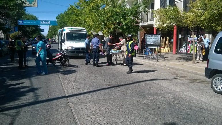 Dos personas heridas en un accidente