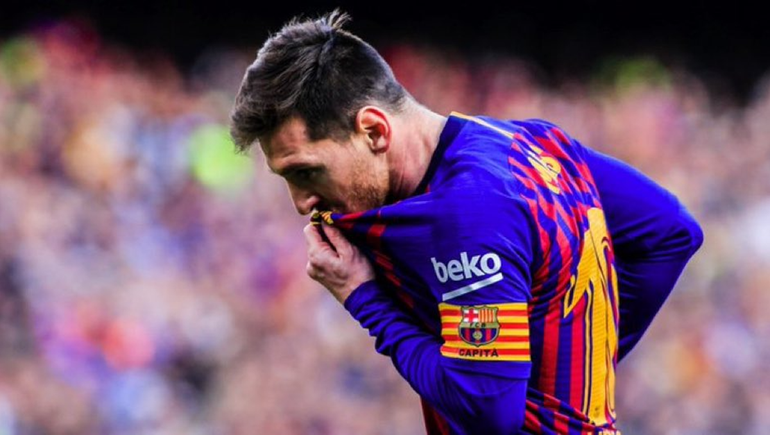 El presidente de La Liga, no quiere a Messi en Barcelona