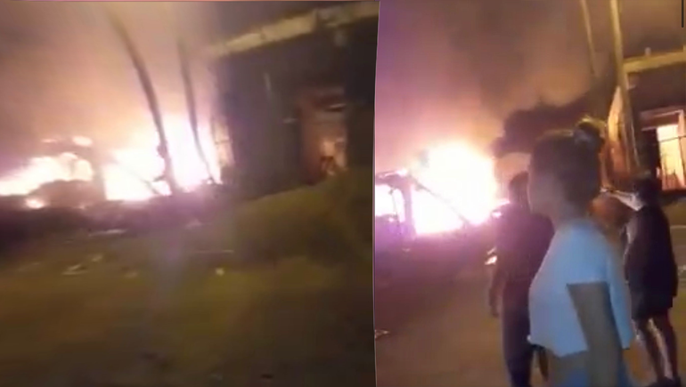 Neuquén: incendiaron la casa del principal sospechoso del crimen del nene