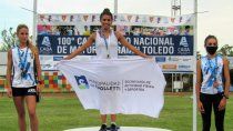 la cipolena escudero gano la final nacional de 800 metros