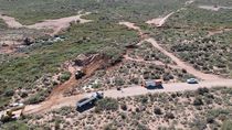 desde el drone: asi se ve el derrame de petroleo en catriel desde el drone: asi se ve el derrame de petroleo en catriel