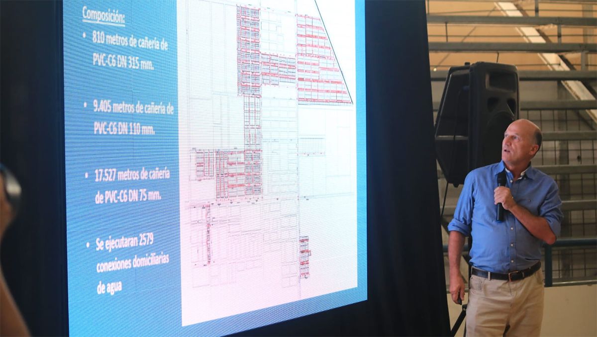 Cipolletti: nueva red troncal de agua potable para 12 barrios populares