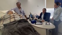 La mujer de 96 años se vio obligada a ir personalmente a un banco privado de México para poder volver a cobrar su pensión después de seis meses.