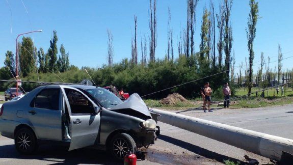 Impresionante choque en Julio Salto: dejó a miles de vecinos sin luz