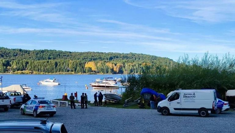 El hombre fue a pescar al lago Nahuel Huapi y lo encontraron muerto.