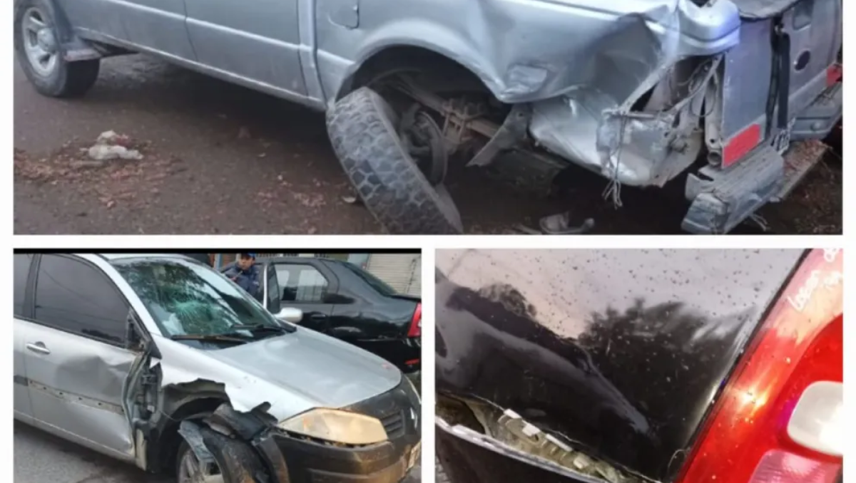 Chocó dos autos estacionados y dio positivo de alcoholemia