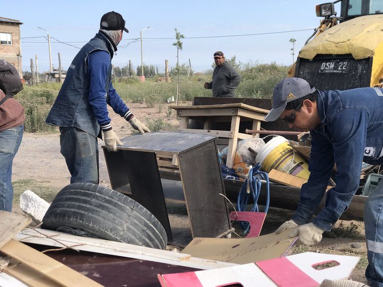 El objetivo del programa Cipo Limpia es reducir el descarte de basura en lugares públicos y la disminución de la formación de microbasurales. 