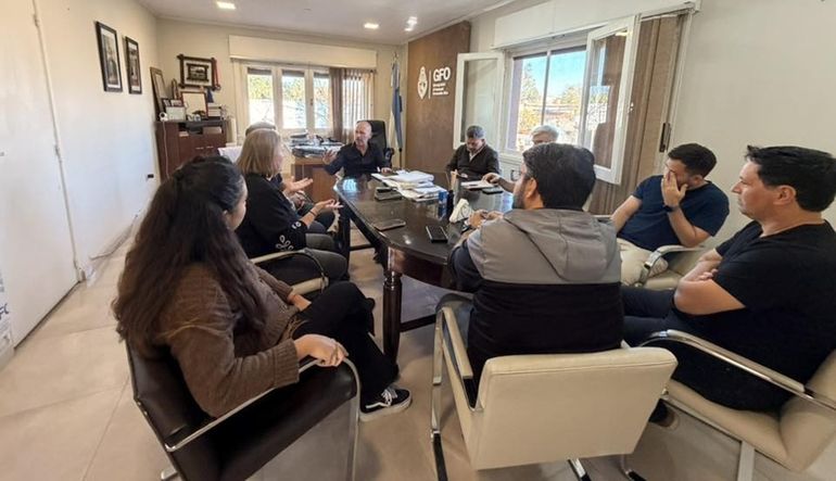 La reunión estuvo encabezada por el intendente Gustavo Amati.&nbsp;