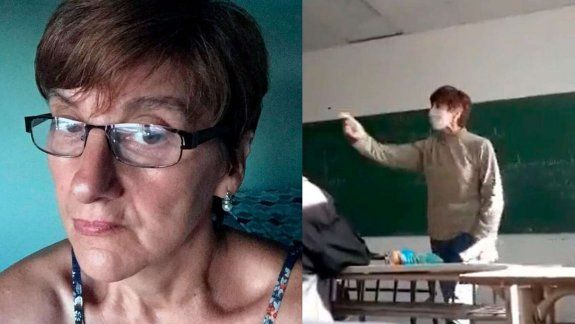 Alberto defendió a la docente: Ese debate es formidable