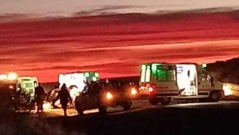 Tragedia: tres muertos en un brutal accidente sobre Ruta 151