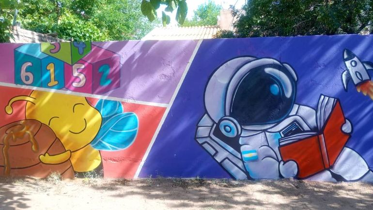 Char y Makc brillaron con su arte en el jardín 9.