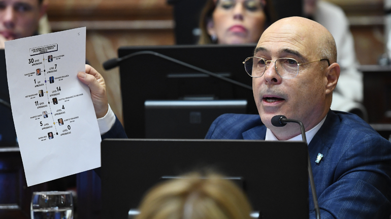 El senador Abdala destacó la importancia de la Ley Bases