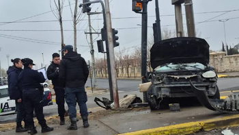 Impactante choque en la Ruta 22.