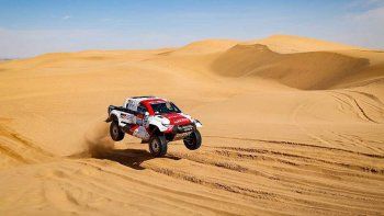 La Etapa 9 del Dakar 2022 se corrió en Wadi Ad Dawasir
