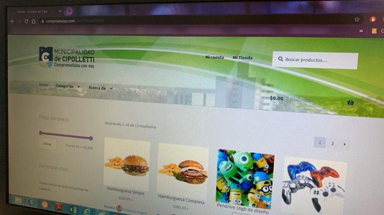 Comproencipo.com: la tienda virtual de la Muni ya está operativa