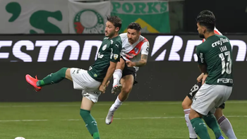 la gastada del palmeiras a river en redes sociales que se volvio viral