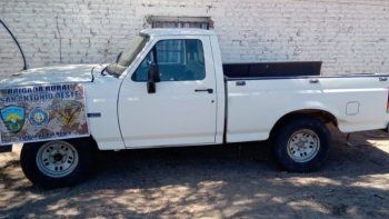 La camioneta fue secuestrada por orden de la justicia. La camioneta fue secuestrada por orden de la justicia.