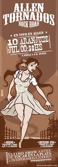 Noche de rock&roll en Allen