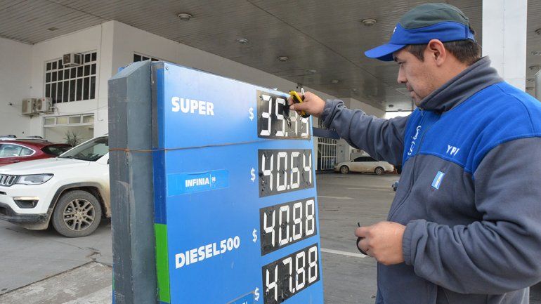 YPF aumentó sus naftas un 2,5% en todo el país