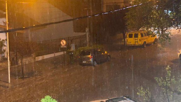 La tormenta azotó con fuerza a todo el Alto Valle