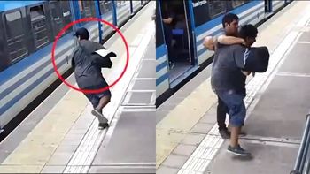 robo un celular en el tren, se le cayo a la via y los pasajeros lo atraparon
