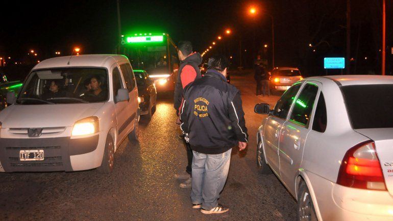 La Brigada de Investigaciones trabajó en Puente 83.