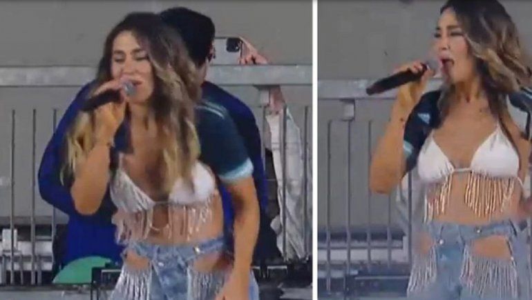 El polémico show de Jimena Barón tras el triunfo de Argentina