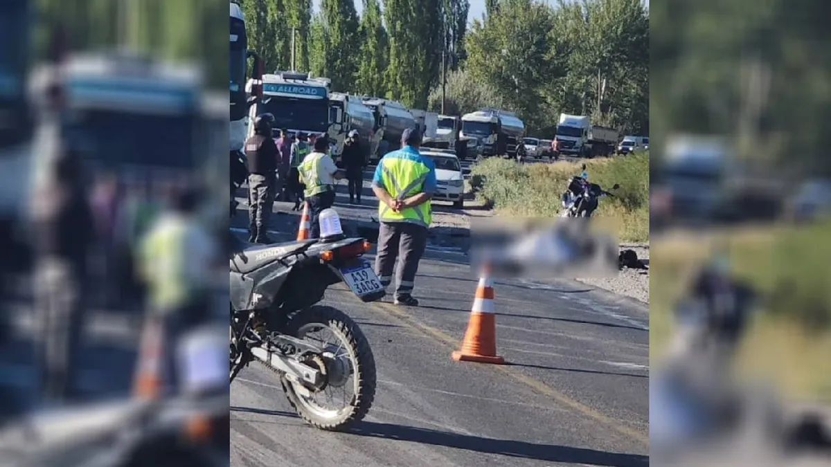Maximiliano Julián Do Brito conducía una moto por la Ruta 151, cuando fue arrollado por un camión.&nbsp;