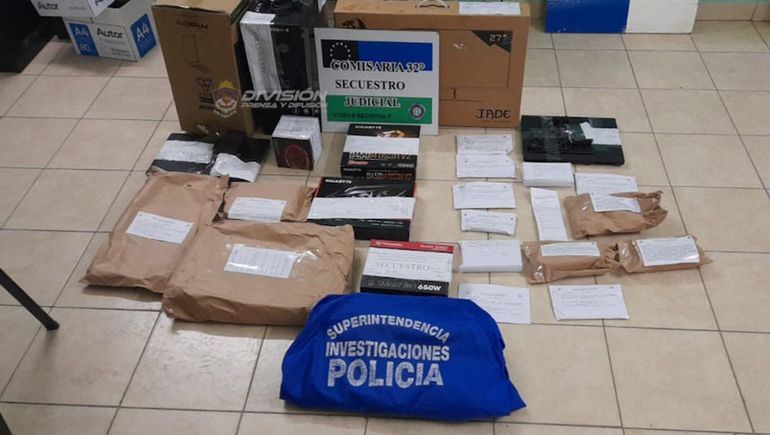 Cayó estafador cipoleño con computadoras robadas a neuquinos