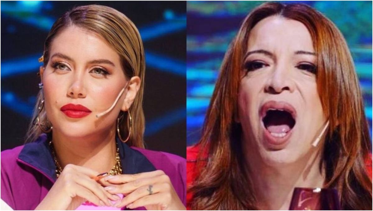 Wanda Nara bromeó con el look de Lizy Tagliani y ella le respondió con furia