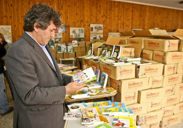 Bibliotecas escolares recibirán una importante partida de libros
