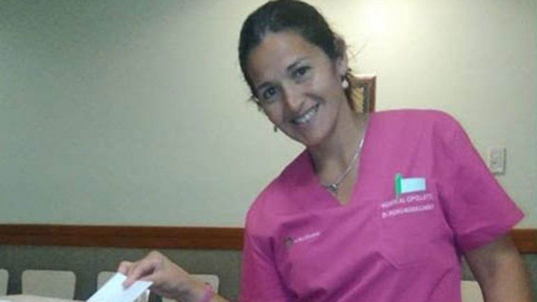 Espinosa fue elegida como delegada del área de enfermería.