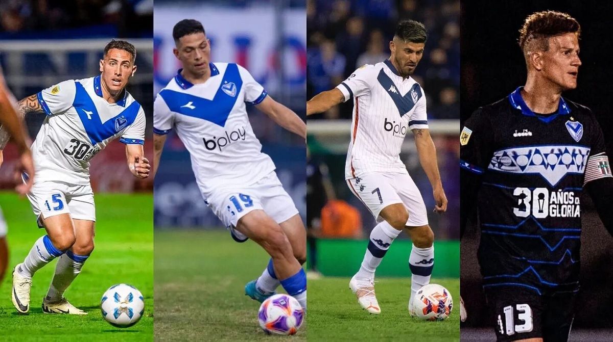 Cuatro jugadores de Vélez