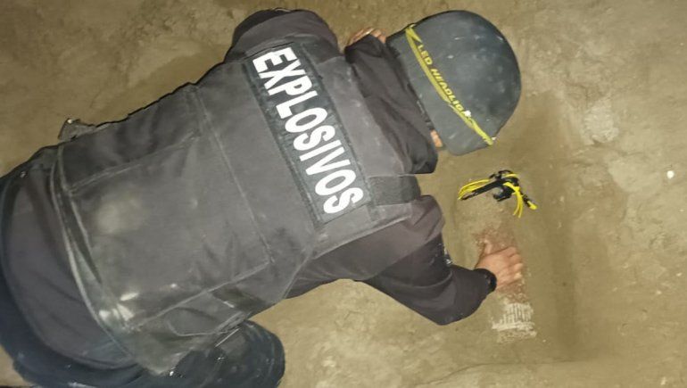 Un peligro: encontraron en San Antonio Este un proyectil de artillería militar